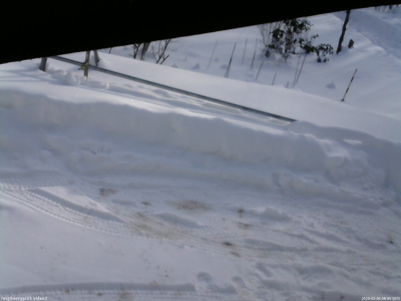 長野県菅平高原 ゆたか山荘 駐車場 2026/02/05 08:45