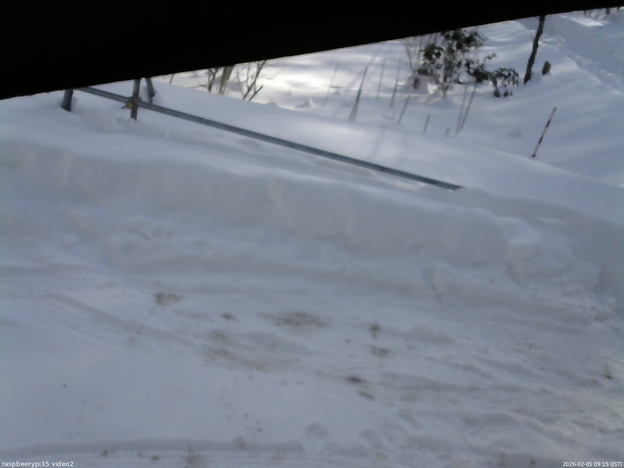 長野県菅平高原 ゆたか山荘 駐車場 2026/02/05 09:15