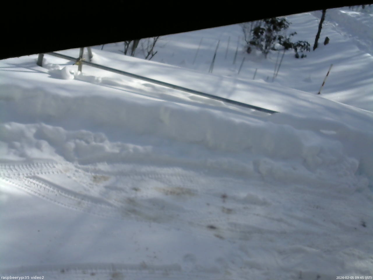 長野県菅平高原 ゆたか山荘 駐車場 2026/02/05 09:45