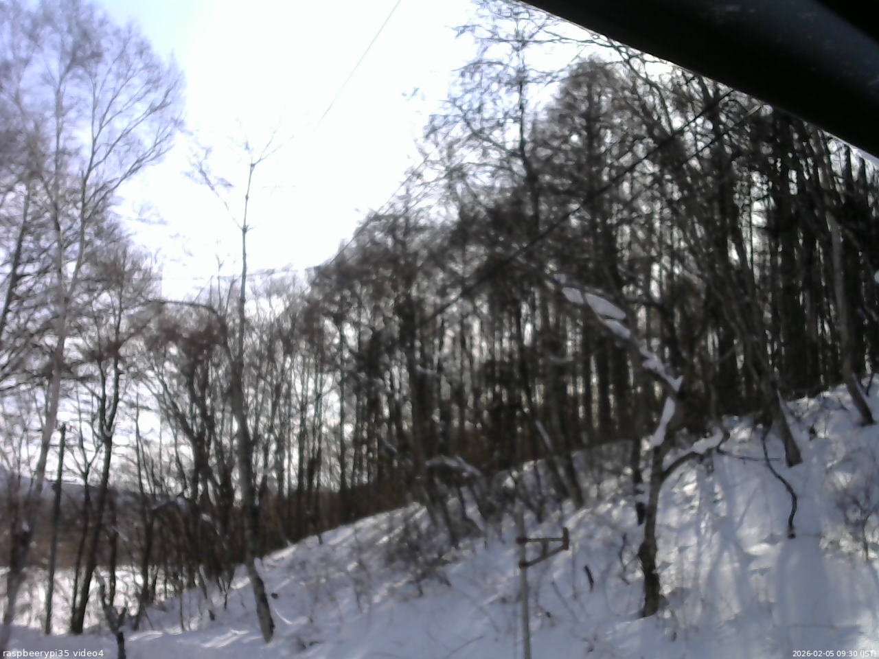 長野県菅平高原 ゆたか山荘 東側上空 2026/02/05 09:30