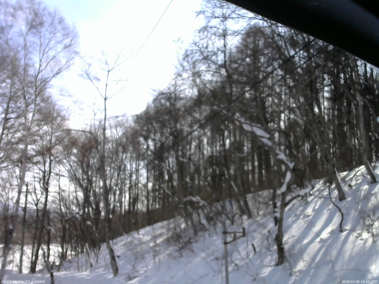長野県菅平高原 ゆたか山荘 東側上空 2026/02/05 10:30