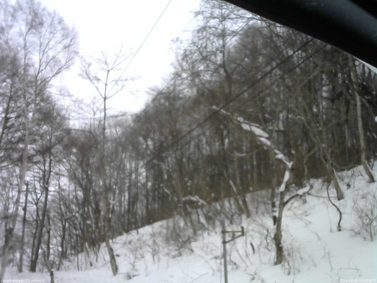 長野県菅平高原 ゆたか山荘 東側上空 2026/02/05 13:15