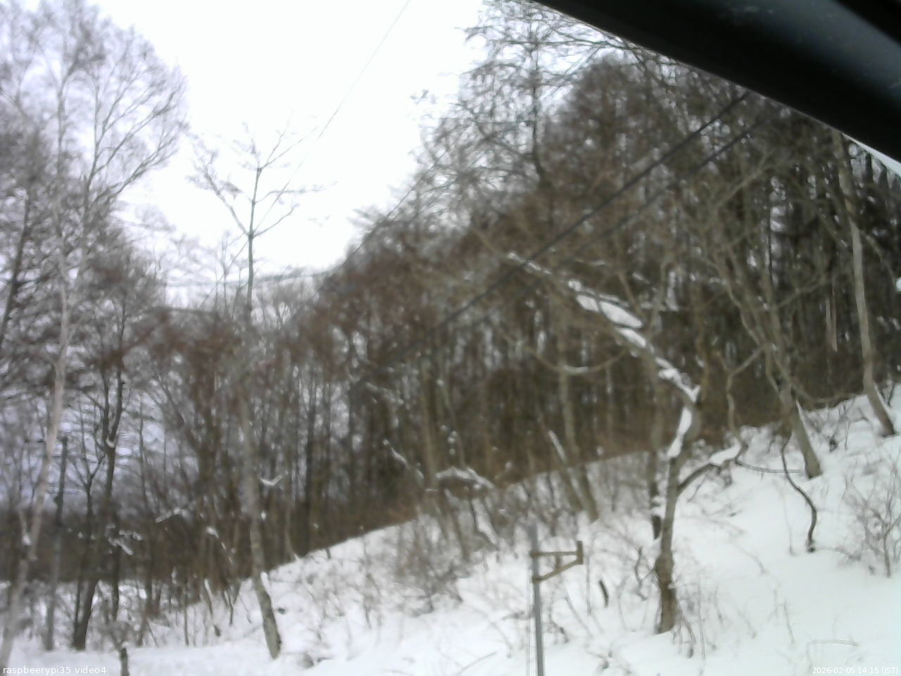 長野県菅平高原 ゆたか山荘 東側上空 2026/02/05 14:15
