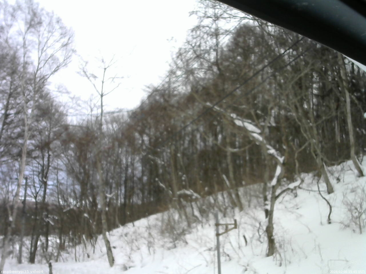 長野県菅平高原 ゆたか山荘 東側上空 2026/02/05 15:45