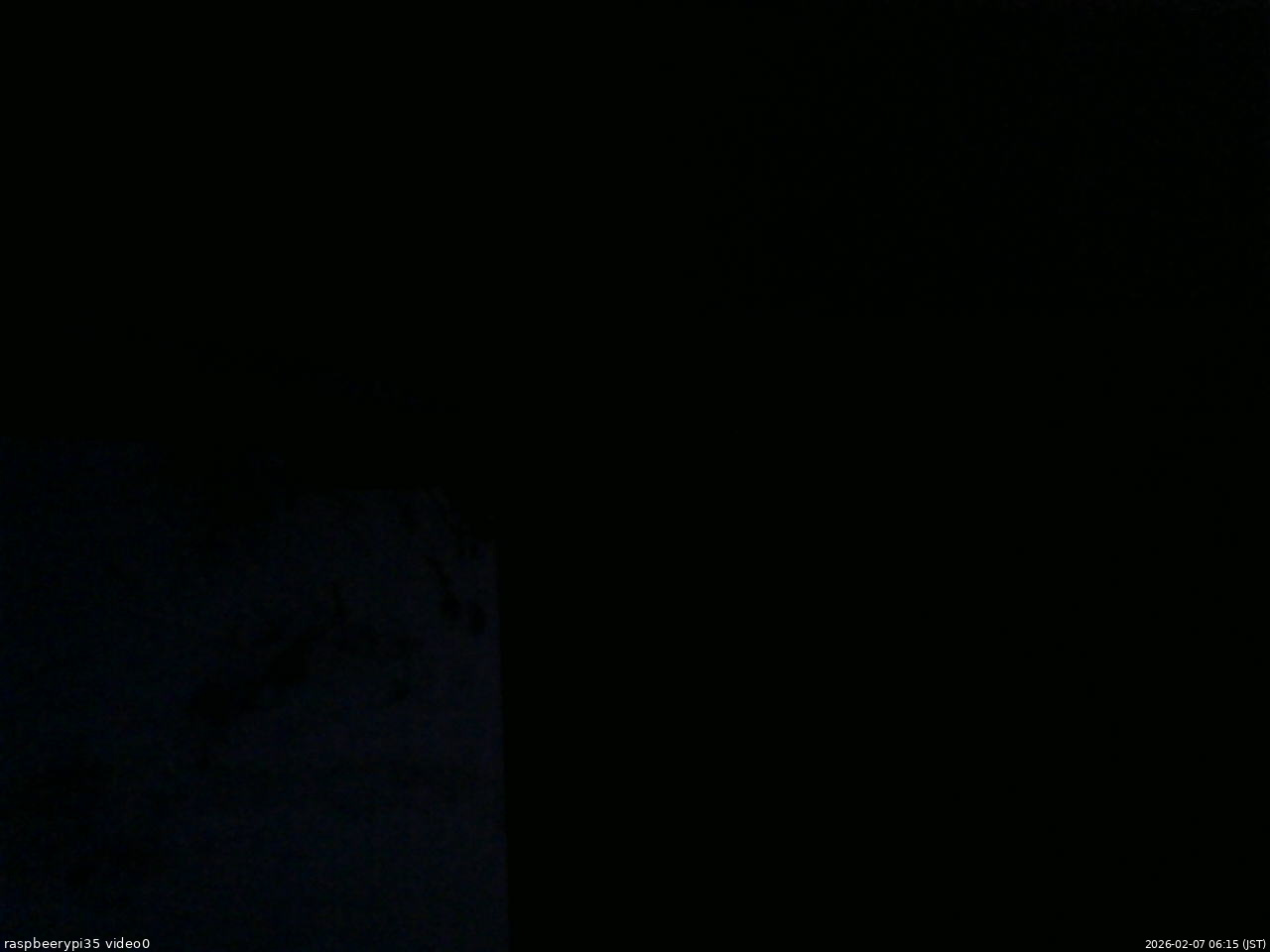 長野県菅平高原 ゆたか山荘 温度計 2026/02/07 06:15