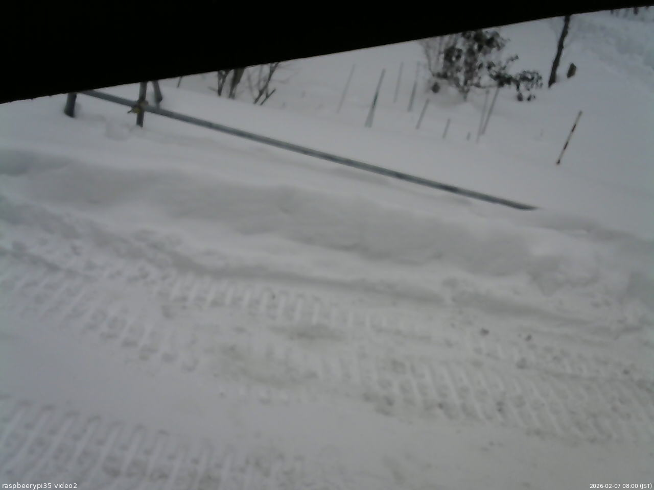 長野県菅平高原 ゆたか山荘 駐車場 2026/02/07 08:00