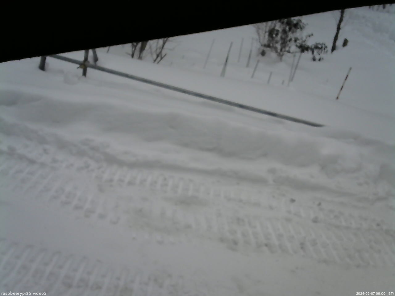 長野県菅平高原 ゆたか山荘 駐車場 2026/02/07 09:00