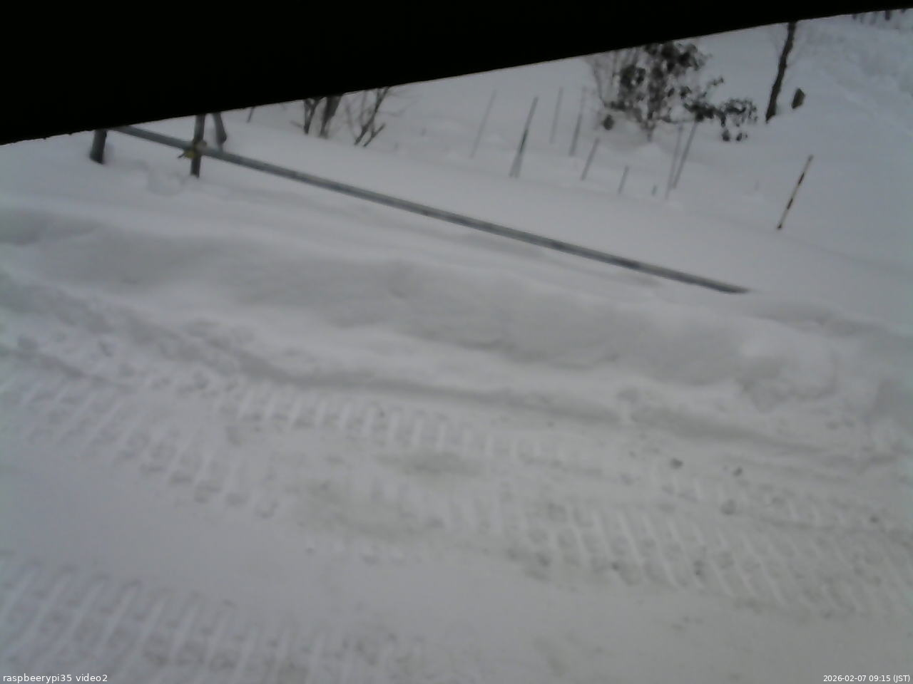 長野県菅平高原 ゆたか山荘 駐車場 2026/02/07 09:15