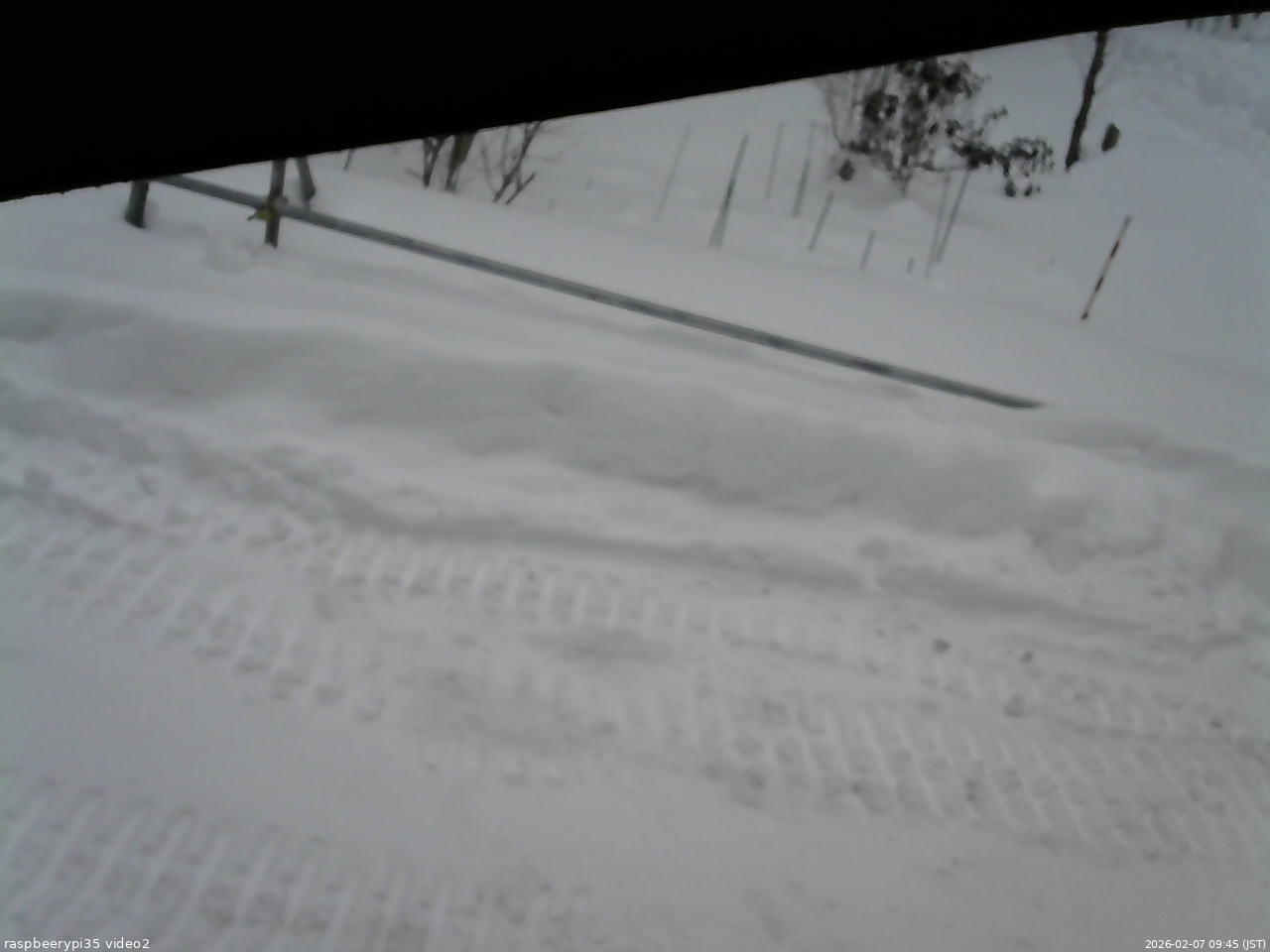 長野県菅平高原 ゆたか山荘 駐車場 2026/02/07 09:45