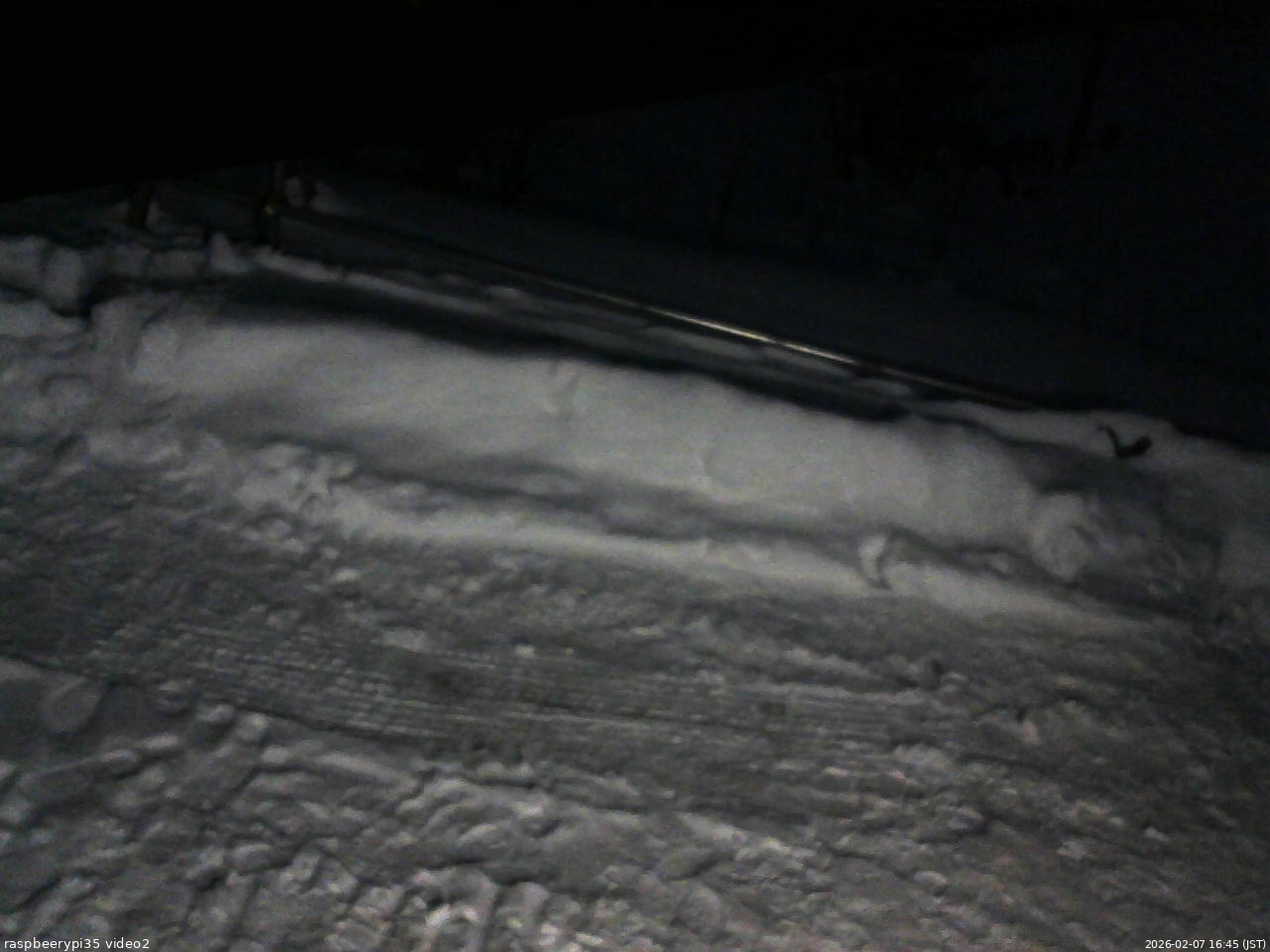 長野県菅平高原 ゆたか山荘 駐車場 2026/02/07 16:45