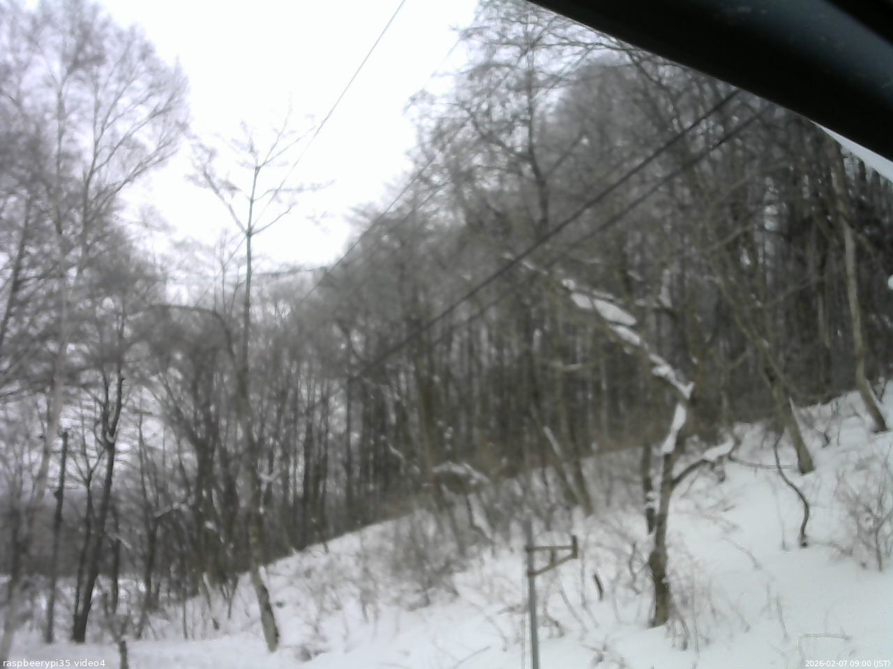 長野県菅平高原 ゆたか山荘 東側上空 2026/02/07 09:00