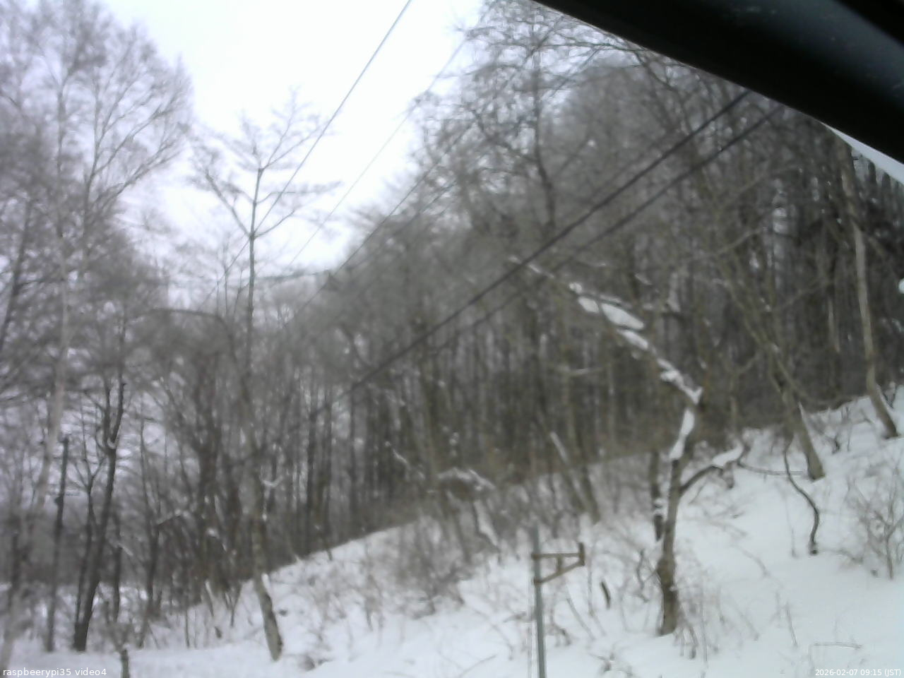 長野県菅平高原 ゆたか山荘 東側上空 2026/02/07 09:15