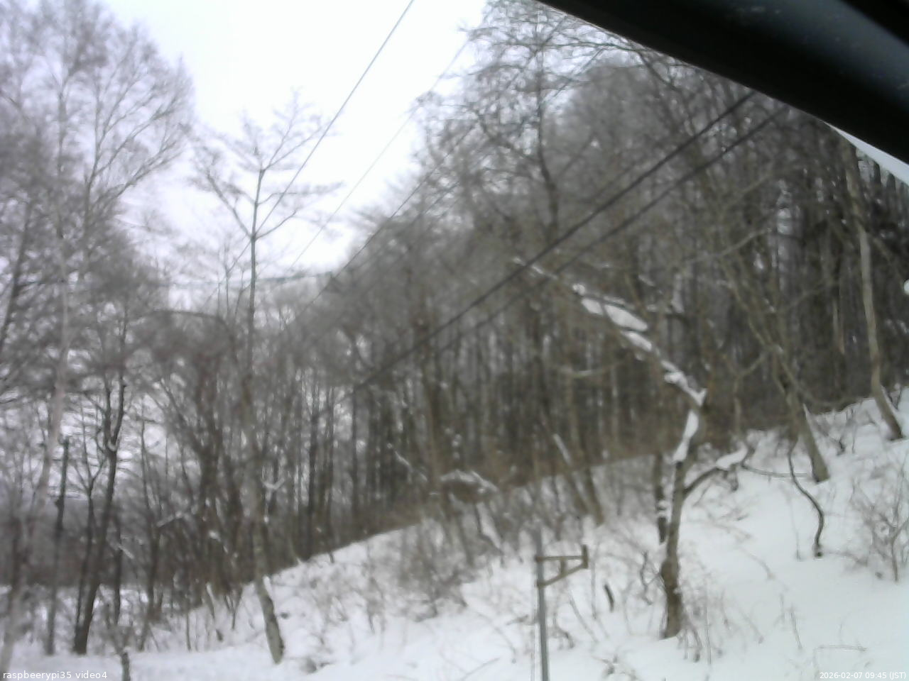 長野県菅平高原 ゆたか山荘 東側上空 2026/02/07 09:45