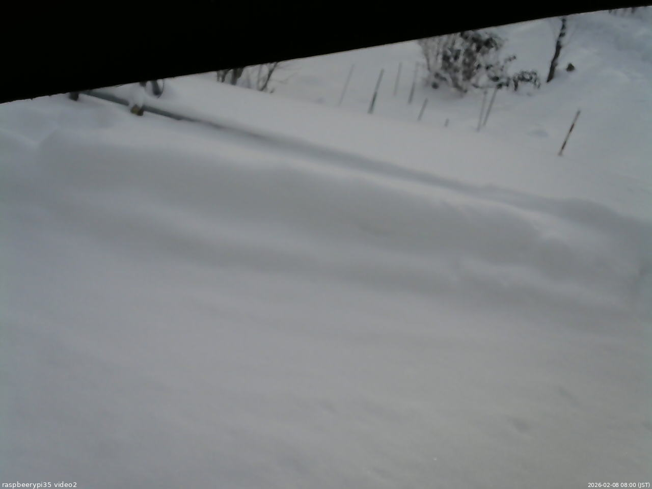 長野県菅平高原 ゆたか山荘 駐車場 2026/02/08 08:00