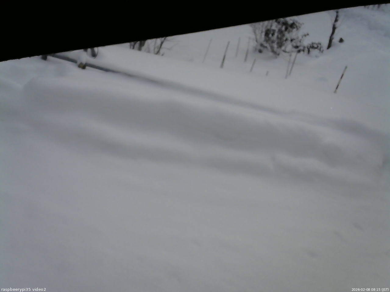 長野県菅平高原 ゆたか山荘 駐車場 2026/02/08 08:15