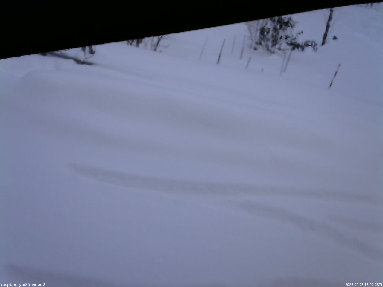 長野県菅平高原 ゆたか山荘 駐車場 2026/02/08 16:00