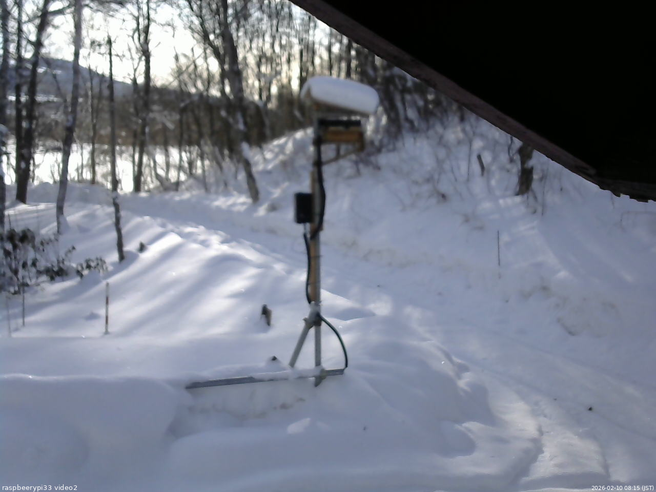 長野県菅平高原 ゆたか山荘 南側 2026/02/10 08:15