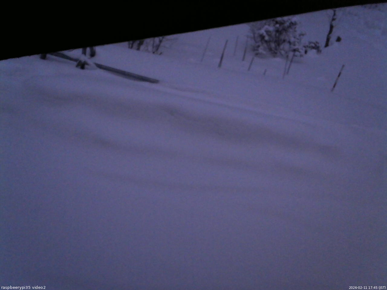 長野県菅平高原 ゆたか山荘 駐車場 2026/02/11 17:45