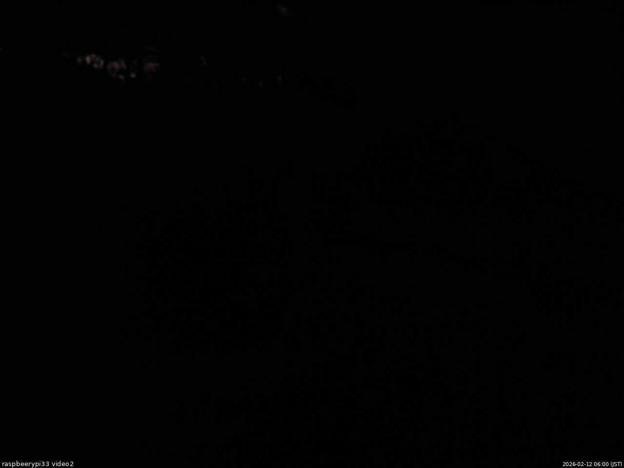 長野県菅平高原 ゆたか山荘 南側 2026/02/12 06:00