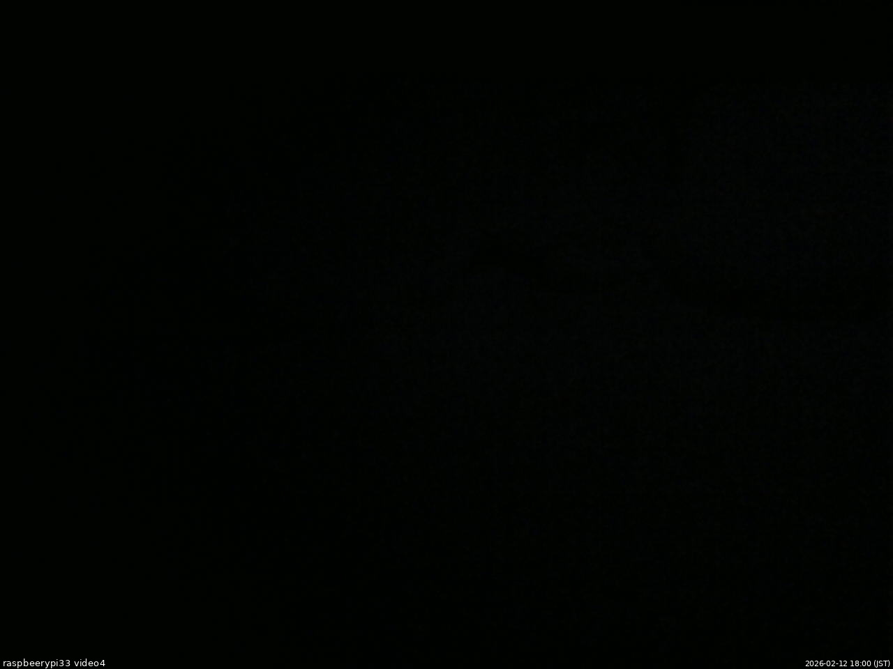 長野県菅平高原 ゆたか山荘 東側(坂下) 2026/02/12 18:00