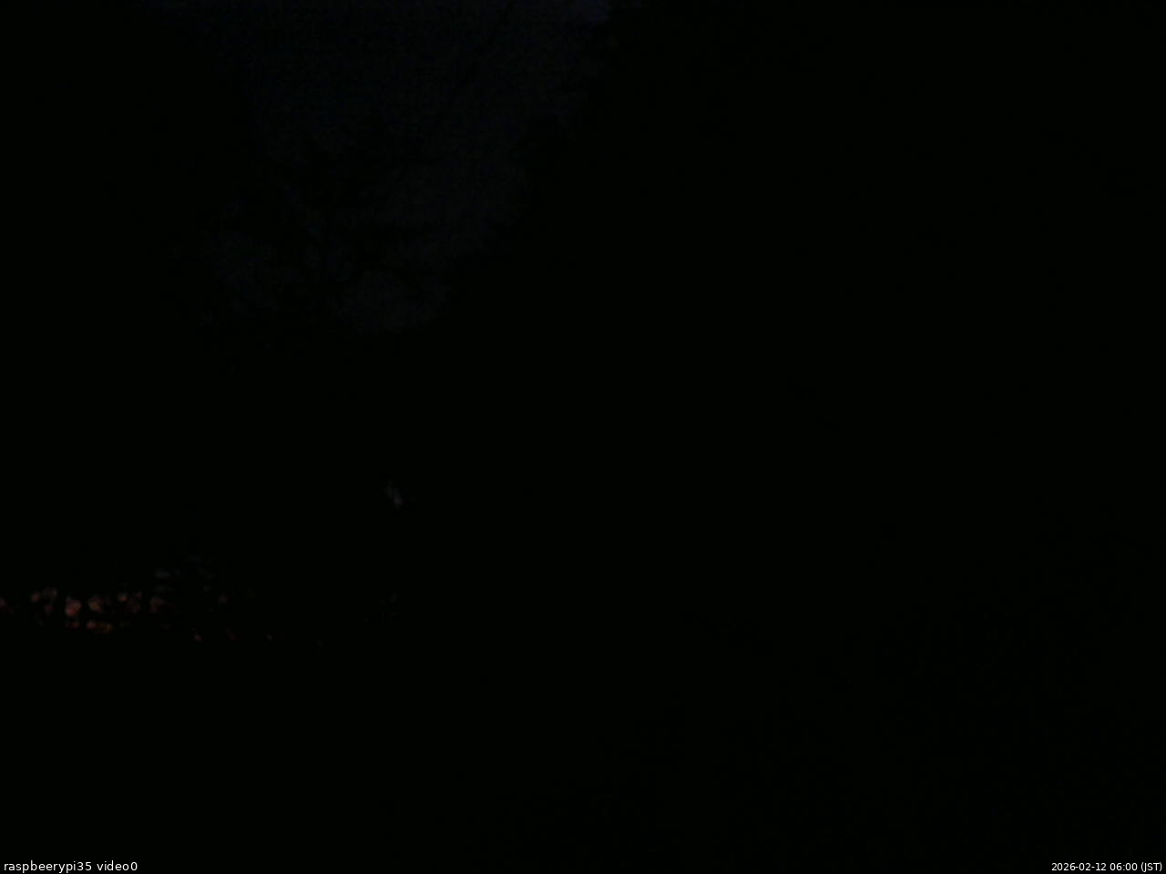 長野県菅平高原 ゆたか山荘 温度計 2026/02/12 06:00