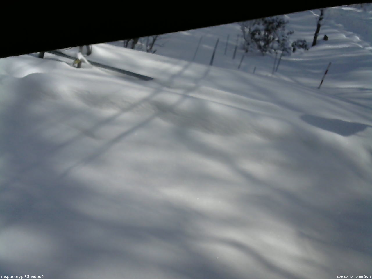 長野県菅平高原 ゆたか山荘 駐車場 2026/02/12 12:00