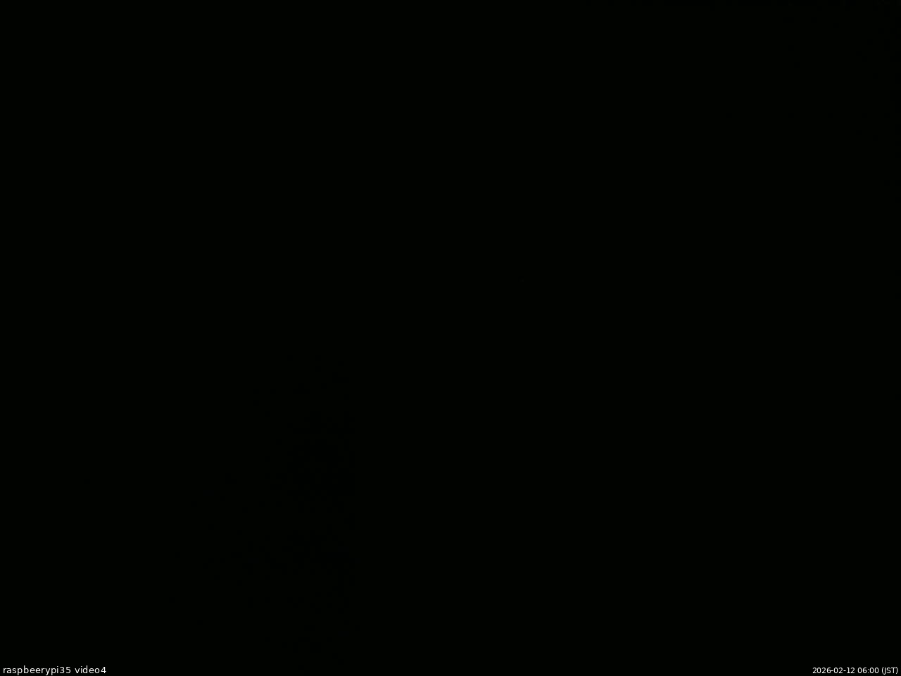 長野県菅平高原 ゆたか山荘 東側上空 2026/02/12 06:00