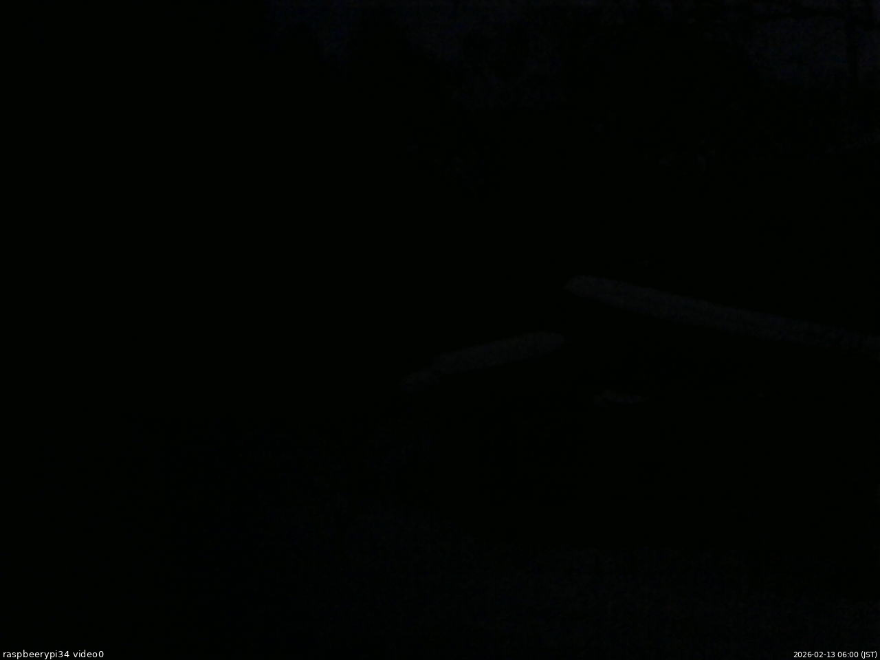 長野県菅平高原 ゆたか山荘 西側(坂上) 2026/02/13 06:00