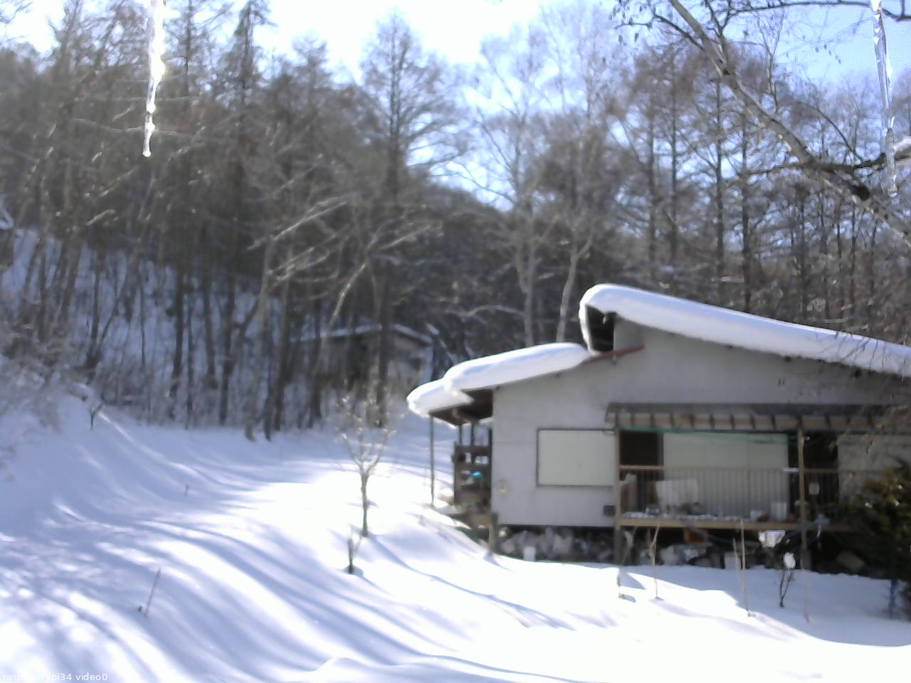 長野県菅平高原 ゆたか山荘 西側(坂上) 2026/02/13 14:45