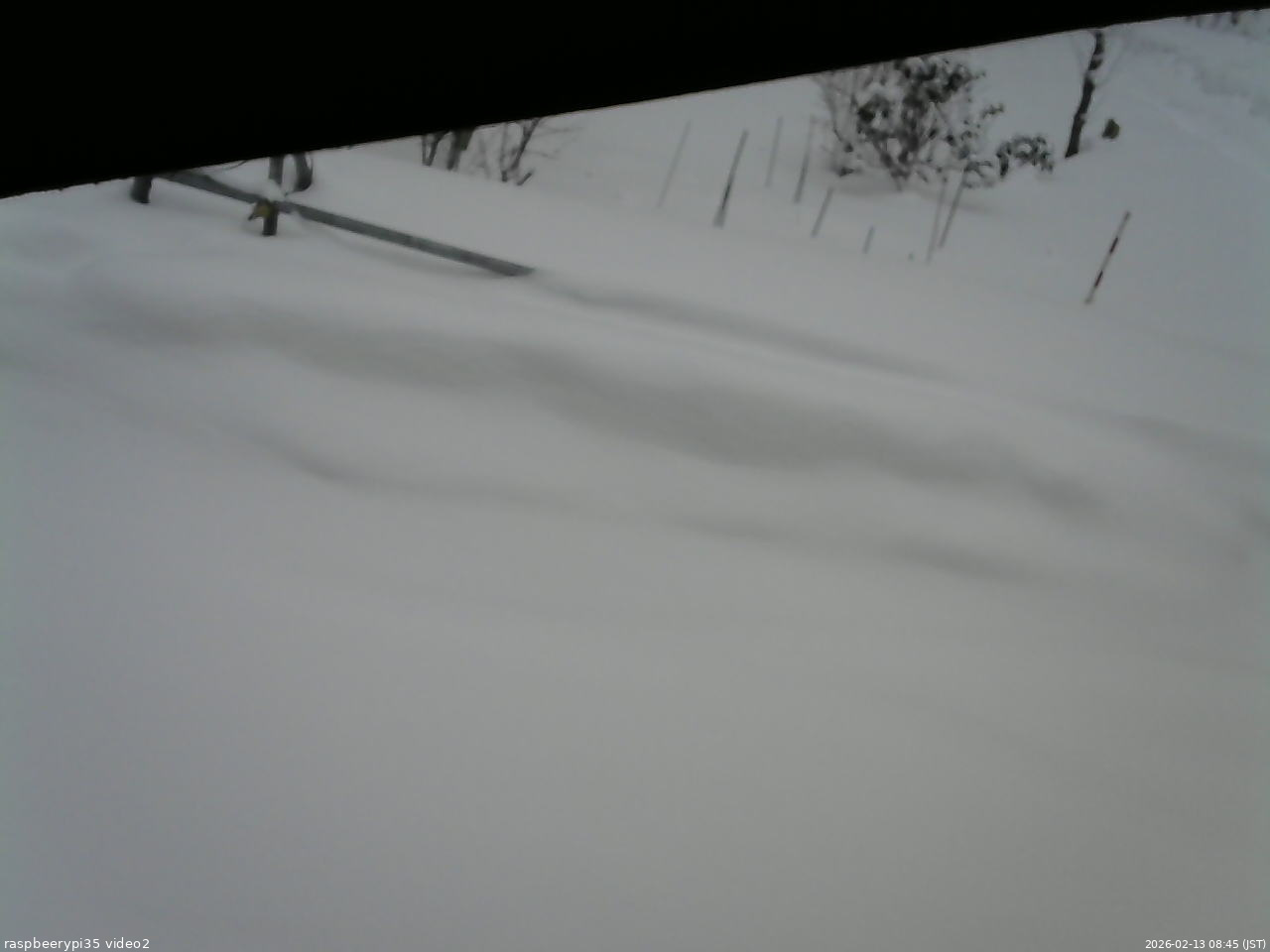 長野県菅平高原 ゆたか山荘 駐車場 2026/02/13 08:45