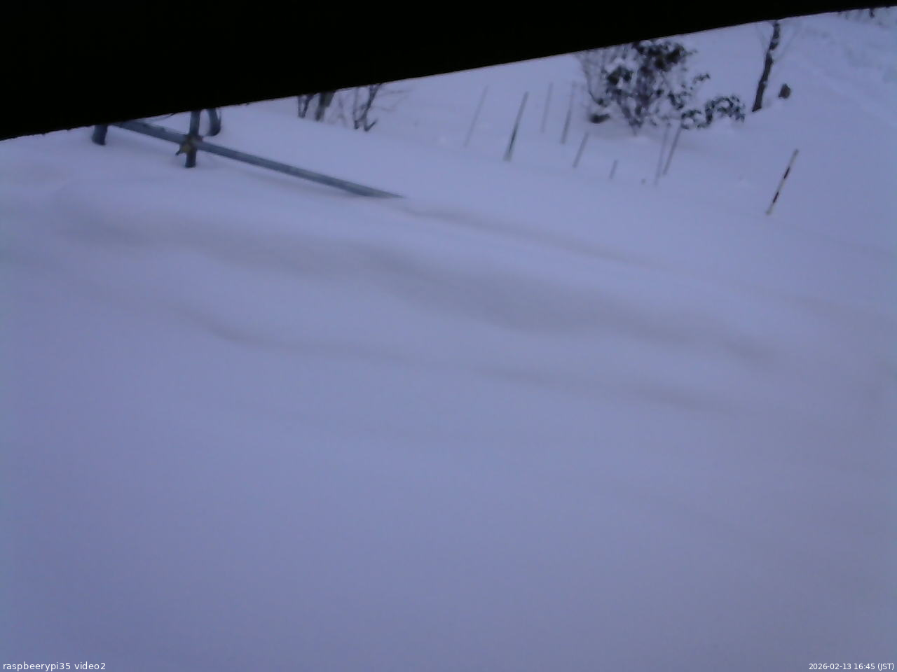 長野県菅平高原 ゆたか山荘 駐車場 2026/02/13 16:45