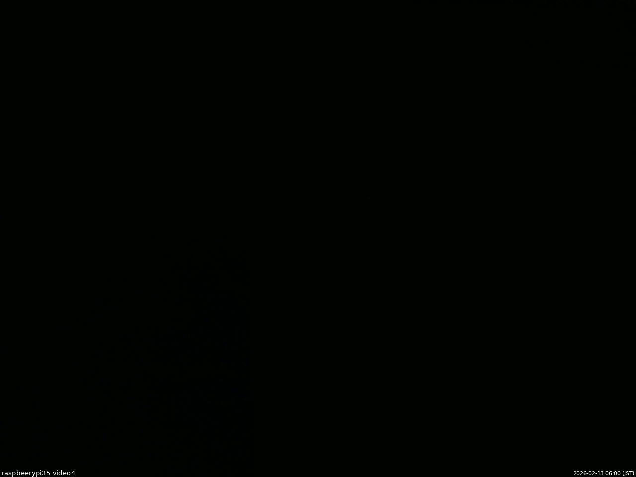 長野県菅平高原 ゆたか山荘 東側上空 2026/02/13 06:00