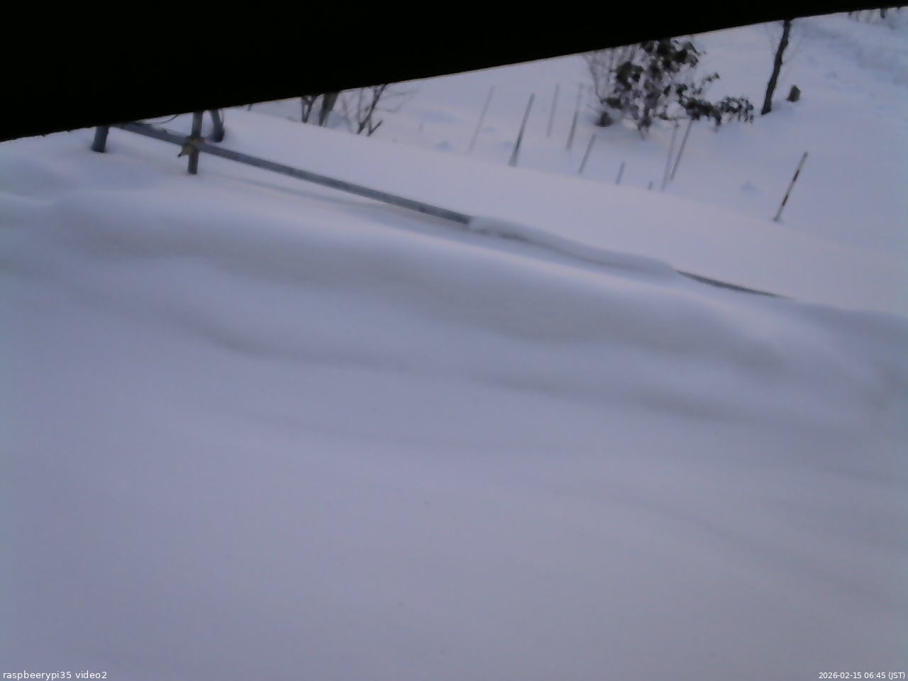 長野県菅平高原 ゆたか山荘 駐車場 2026/02/15 06:45