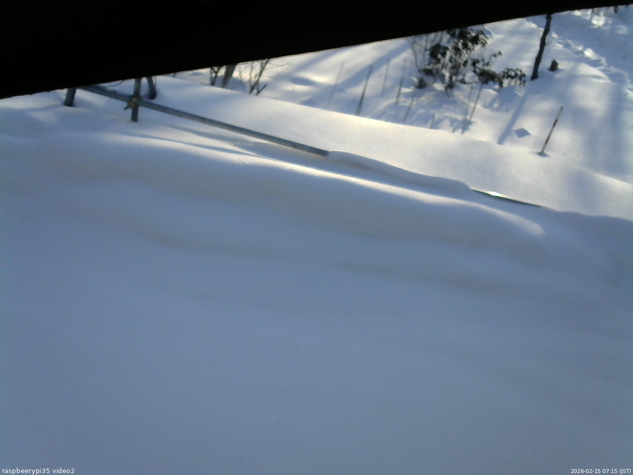 長野県菅平高原 ゆたか山荘 駐車場 2026/02/15 07:15