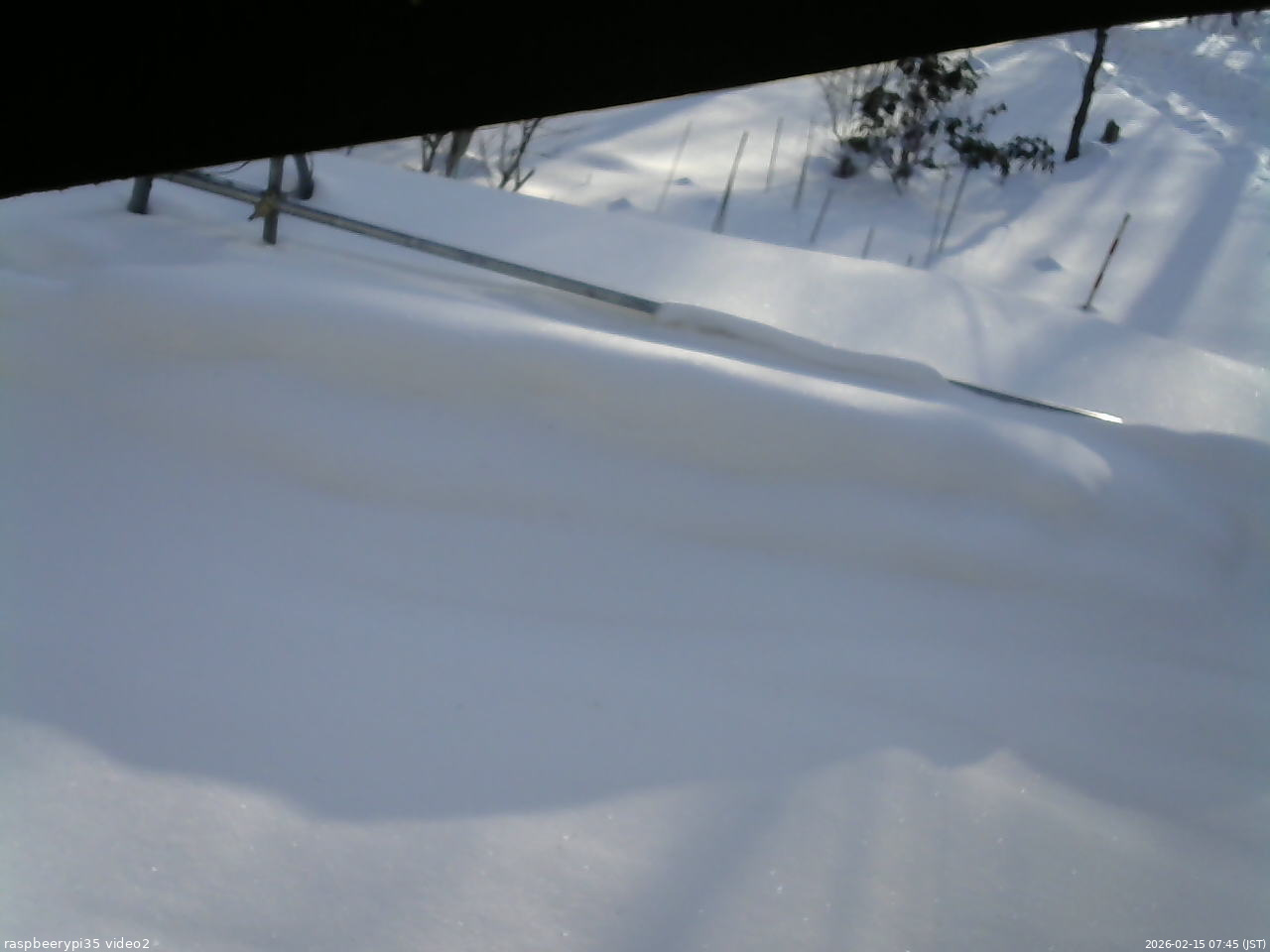 長野県菅平高原 ゆたか山荘 駐車場 2026/02/15 07:45
