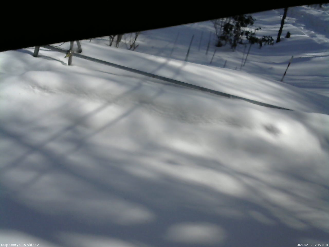 長野県菅平高原 ゆたか山荘 駐車場 2026/02/15 12:15