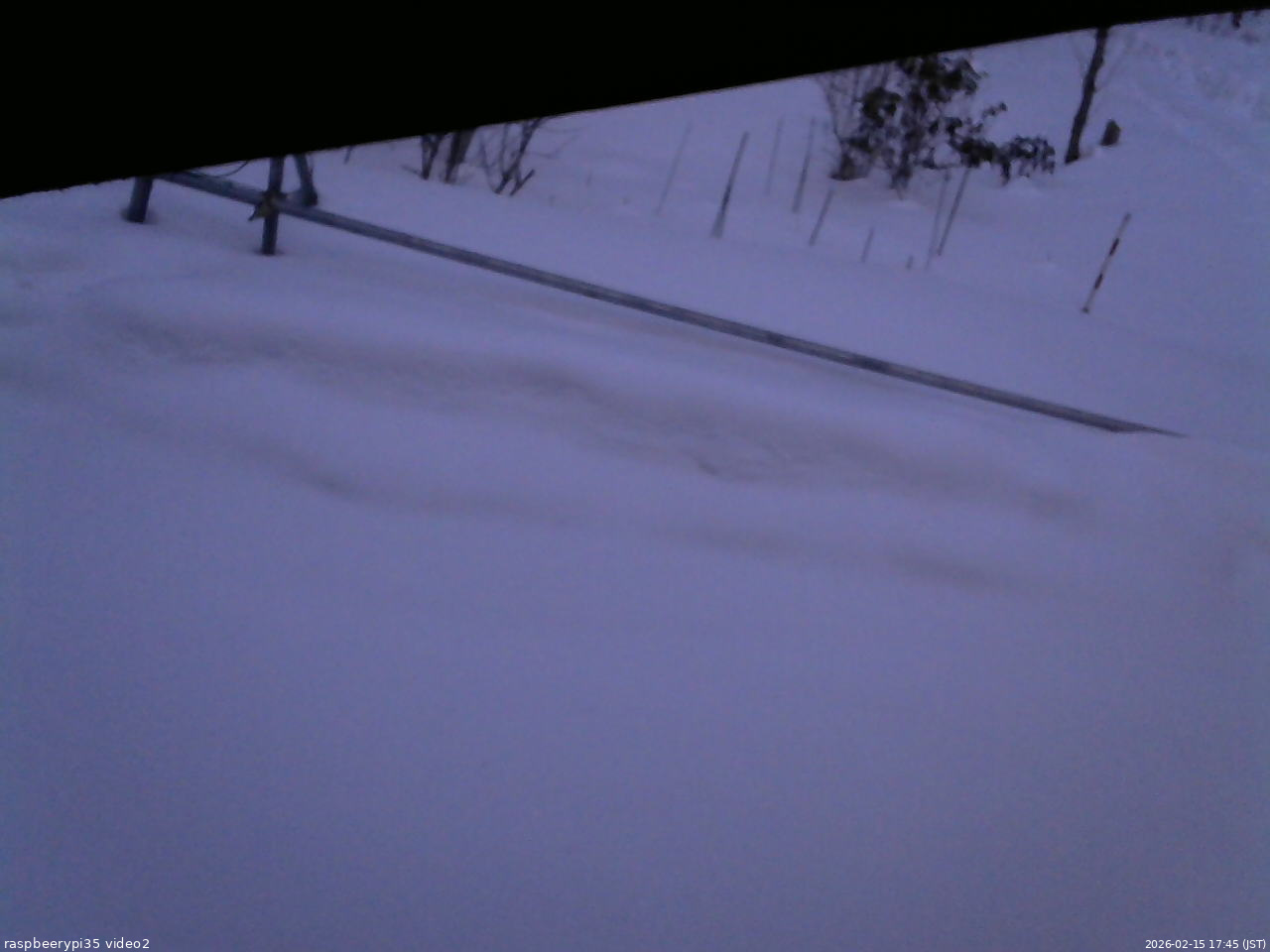 長野県菅平高原 ゆたか山荘 駐車場 2026/02/15 17:45