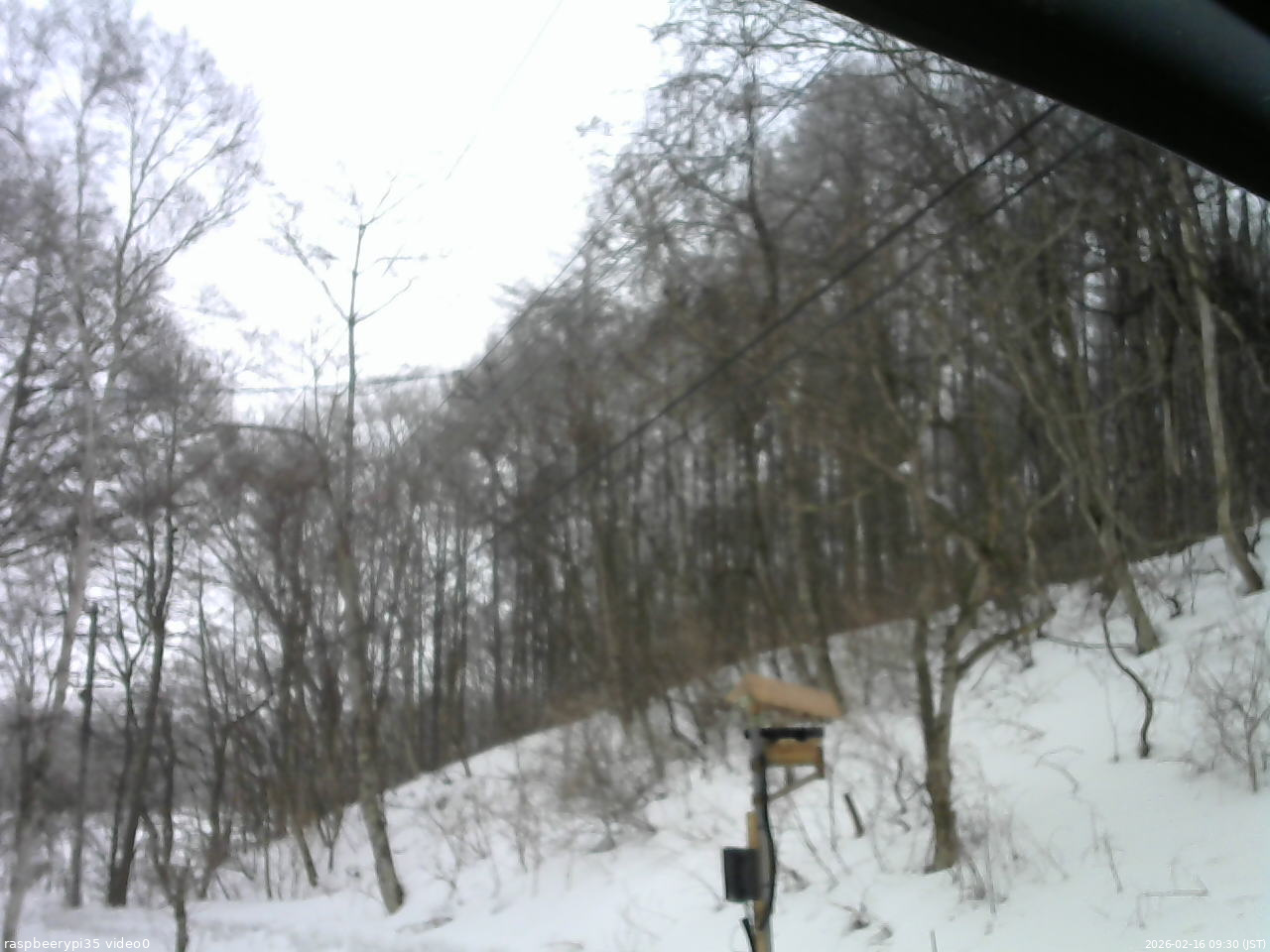 長野県菅平高原 ゆたか山荘 温度計 2026/02/16 09:30