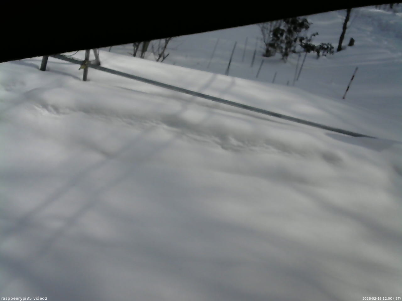 長野県菅平高原 ゆたか山荘 駐車場 2026/02/16 12:00
