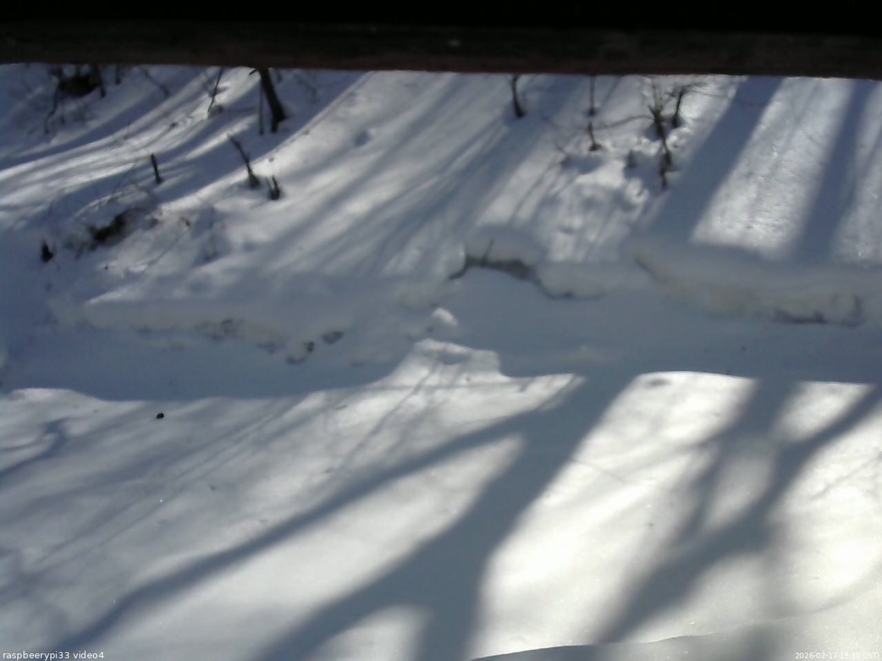 長野県菅平高原 ゆたか山荘 東側(坂下) 2026/02/17 13:30