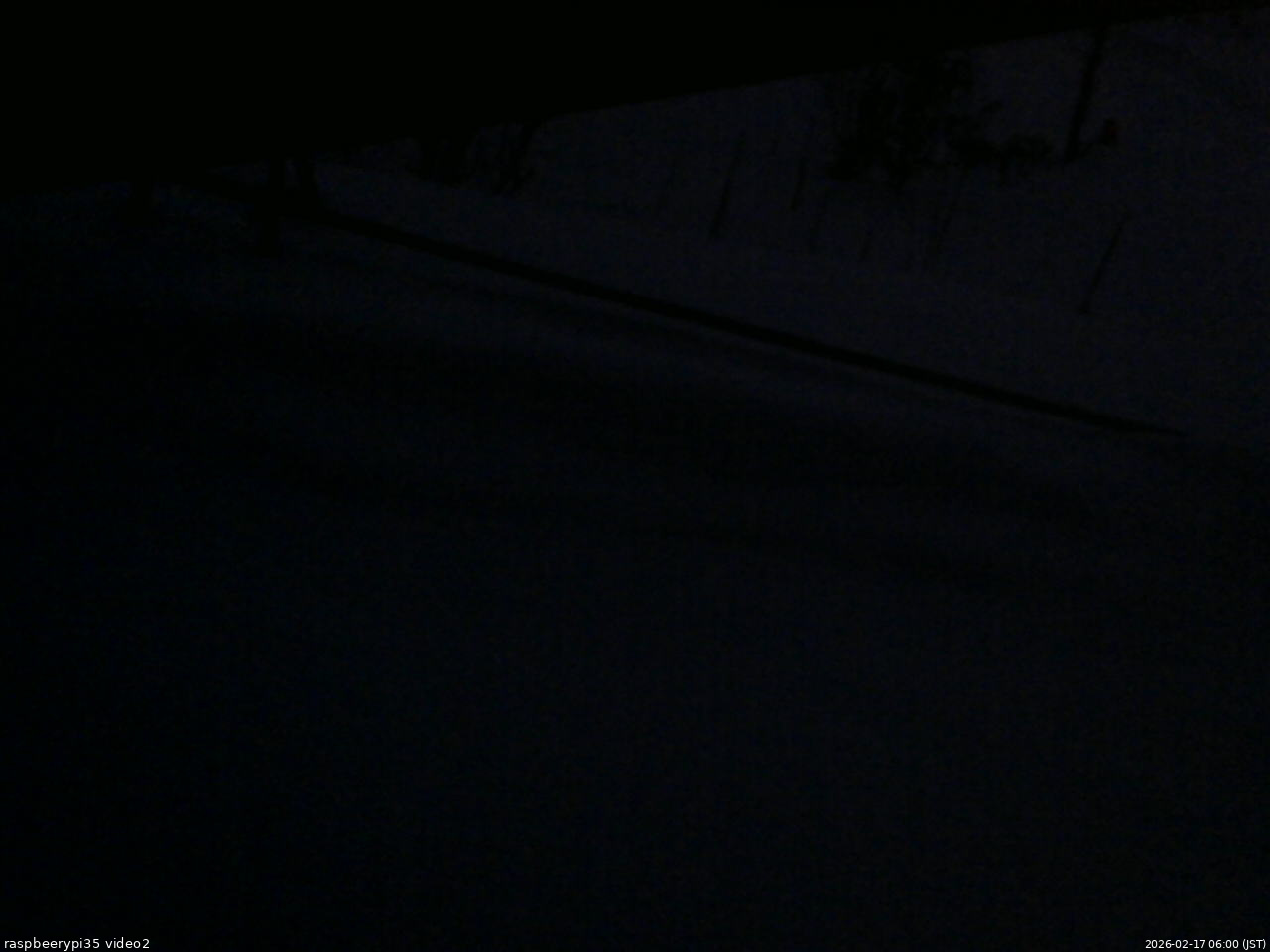 長野県菅平高原 ゆたか山荘 駐車場 2026/02/17 06:00