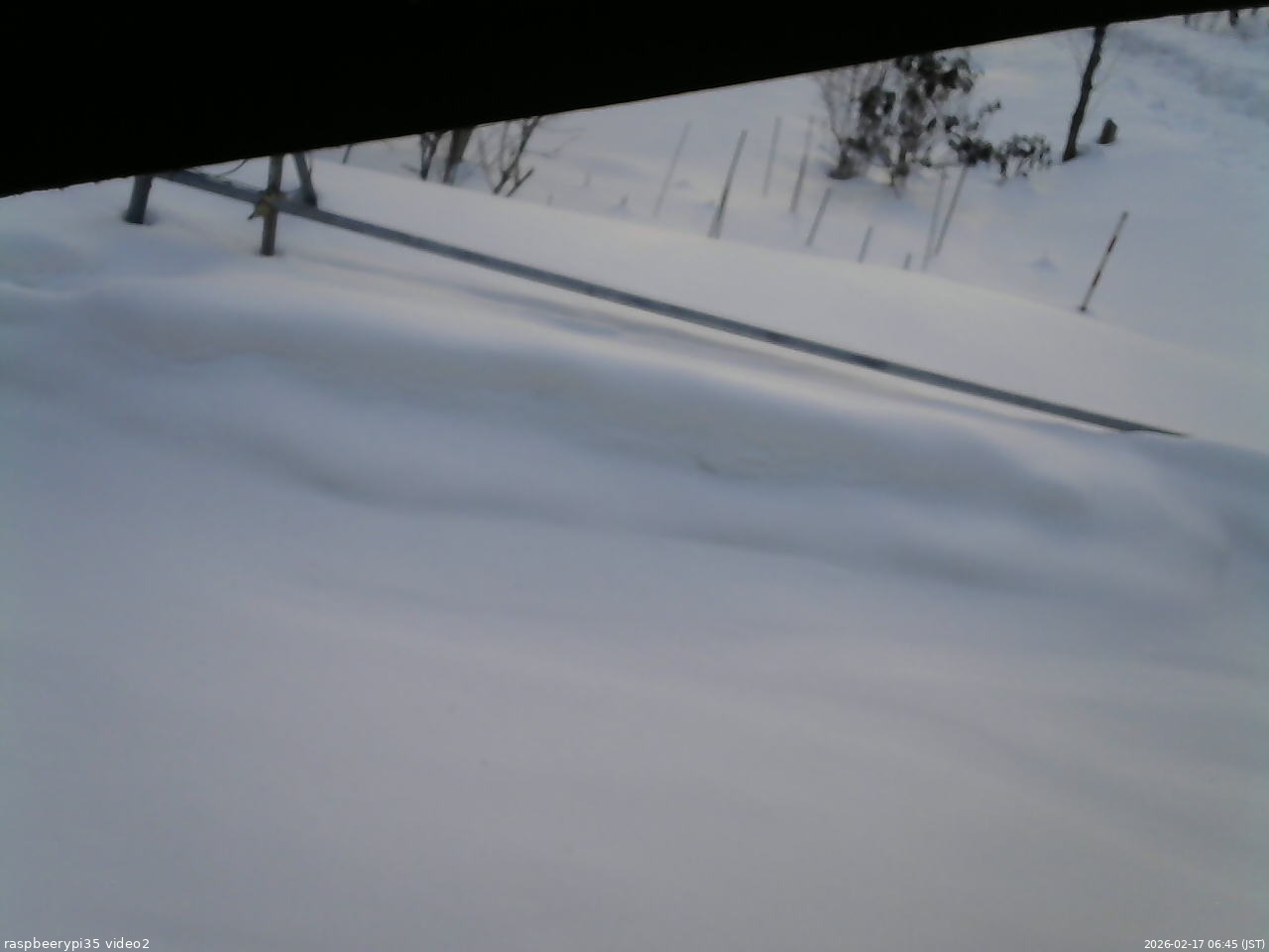 長野県菅平高原 ゆたか山荘 駐車場 2026/02/17 06:45