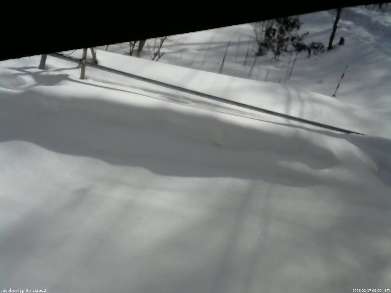 長野県菅平高原 ゆたか山荘 駐車場 2026/02/17 09:00