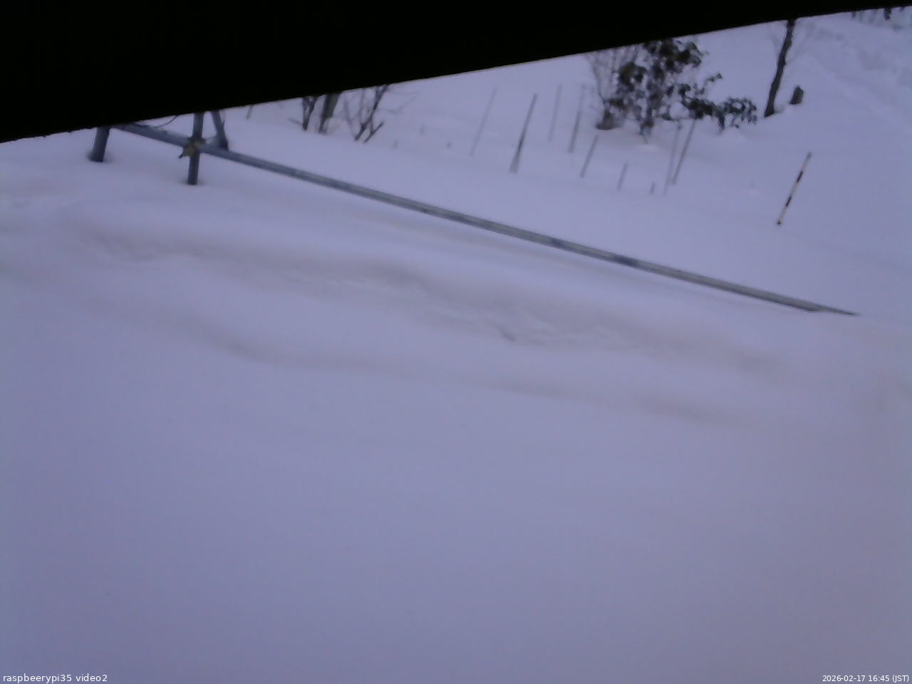 長野県菅平高原 ゆたか山荘 駐車場 2026/02/17 16:45