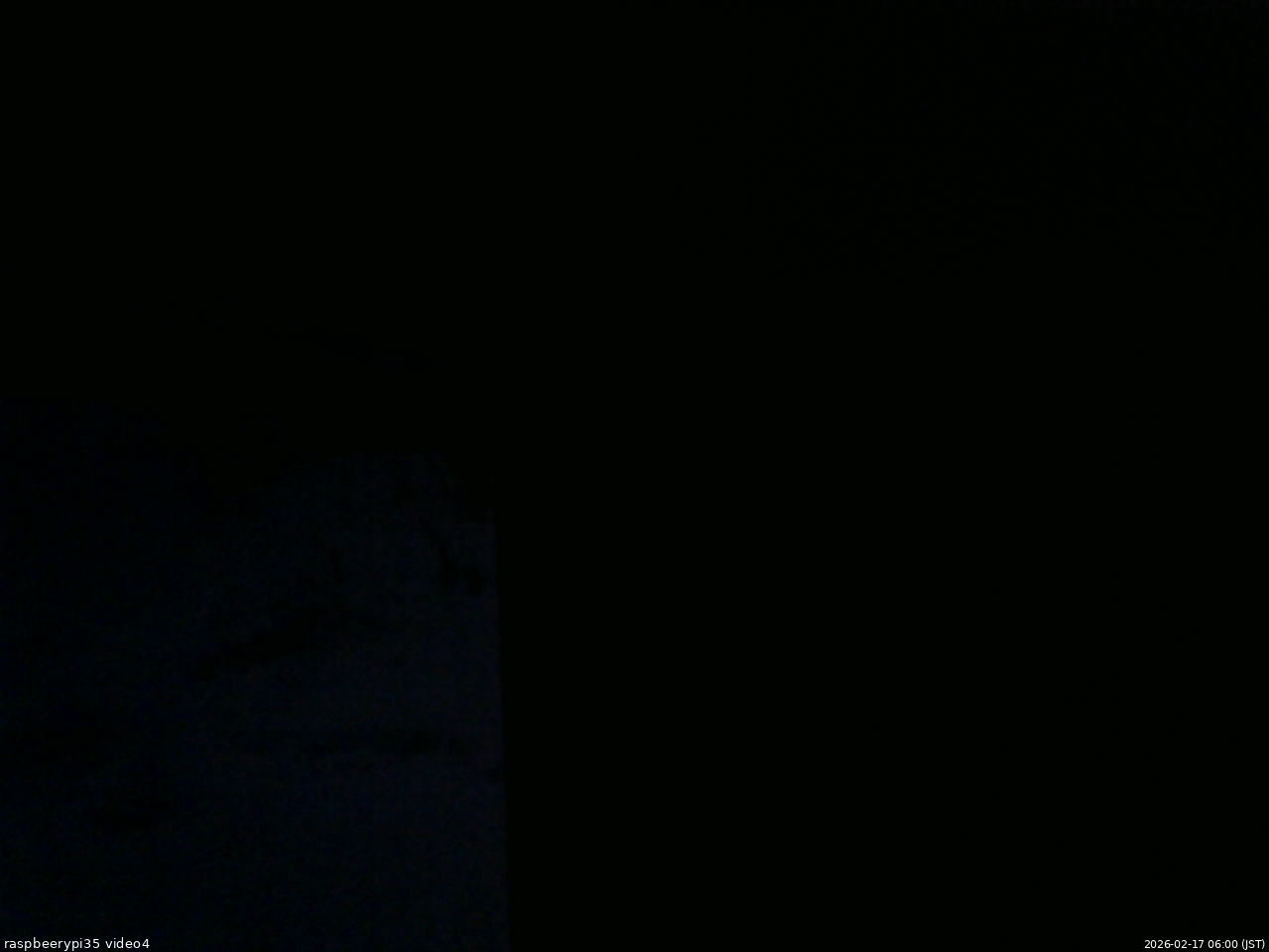 長野県菅平高原 ゆたか山荘 東側上空 2026/02/17 06:00