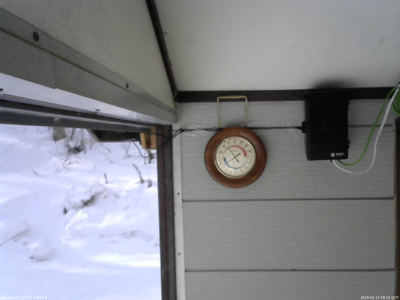 長野県菅平高原 ゆたか山荘 東側上空 2026/02/17 08:15