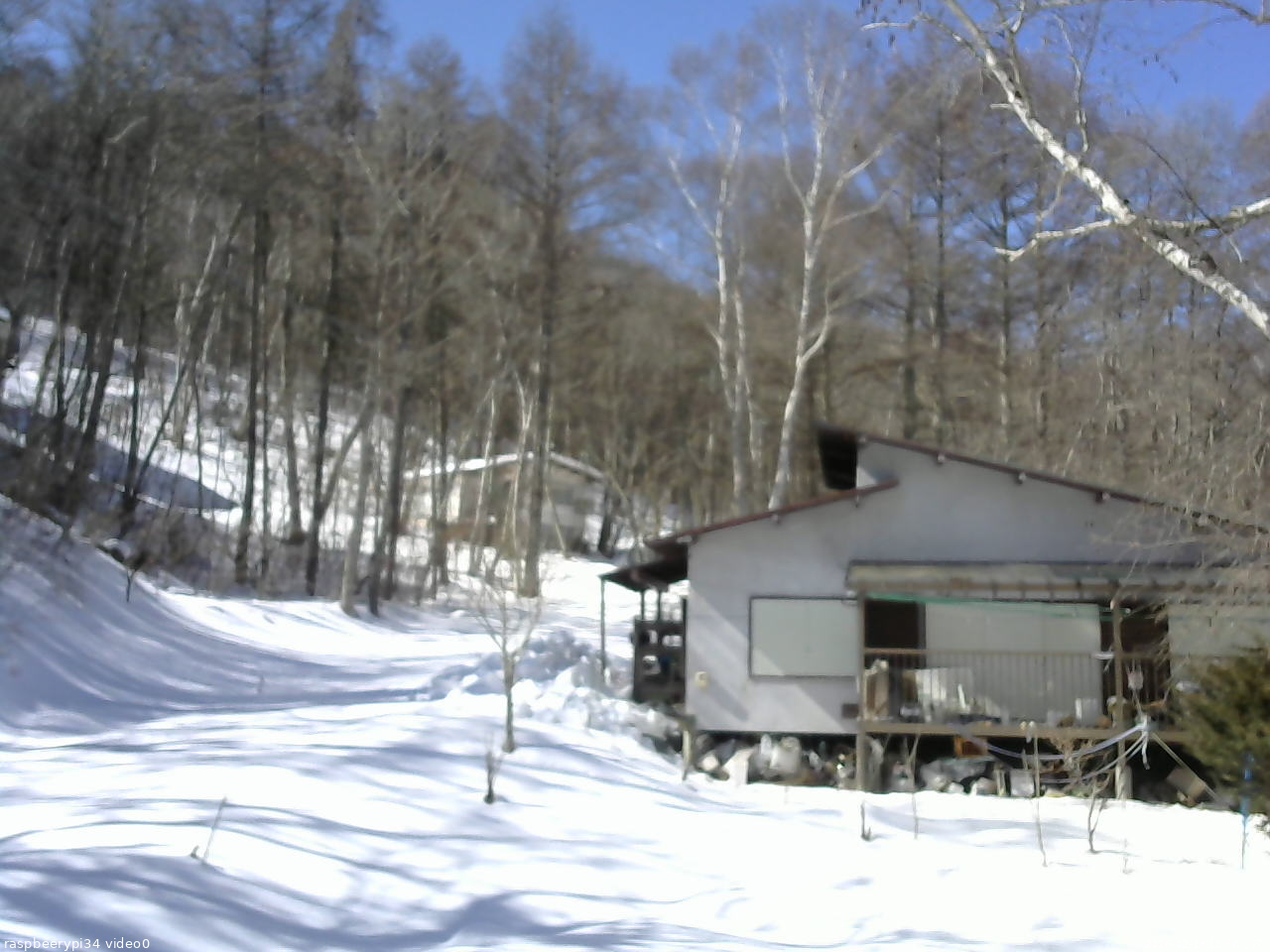 長野県菅平高原 ゆたか山荘 西側(坂上) 2026/02/18 11:30