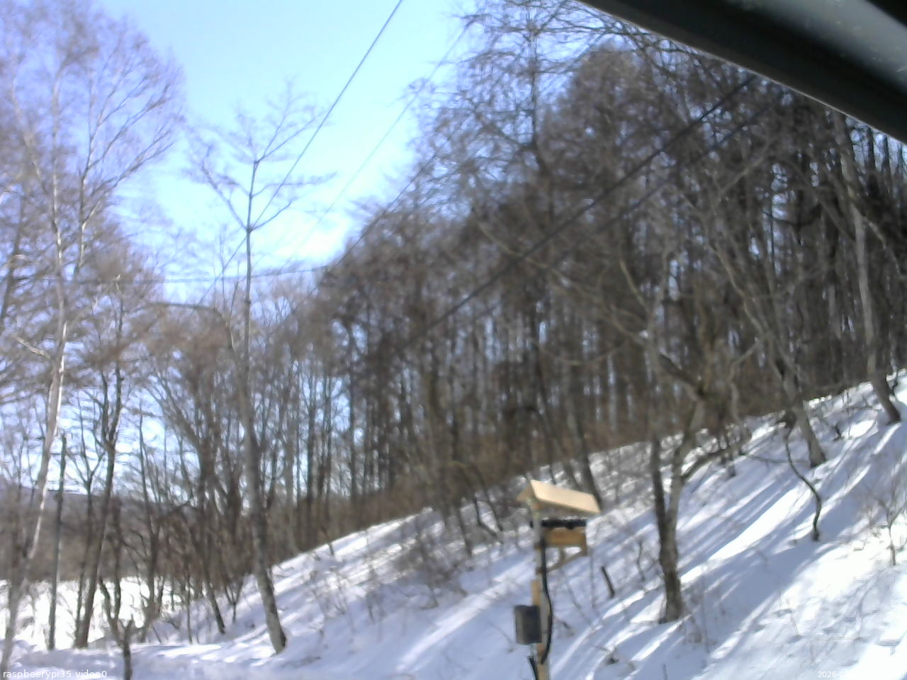 長野県菅平高原 ゆたか山荘 温度計 2026/02/18 11:30