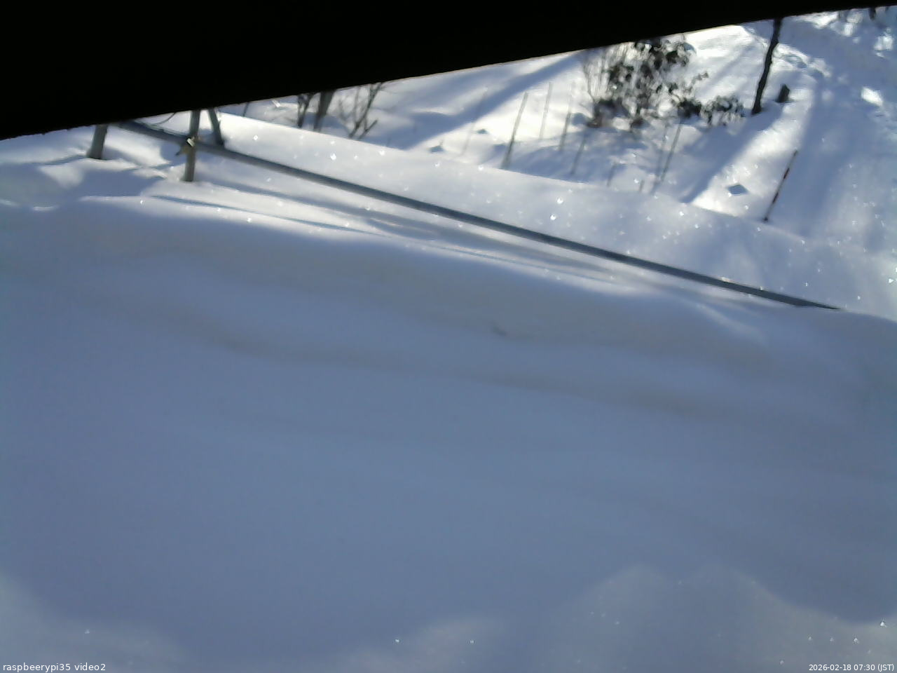 長野県菅平高原 ゆたか山荘 駐車場 2026/02/18 07:30