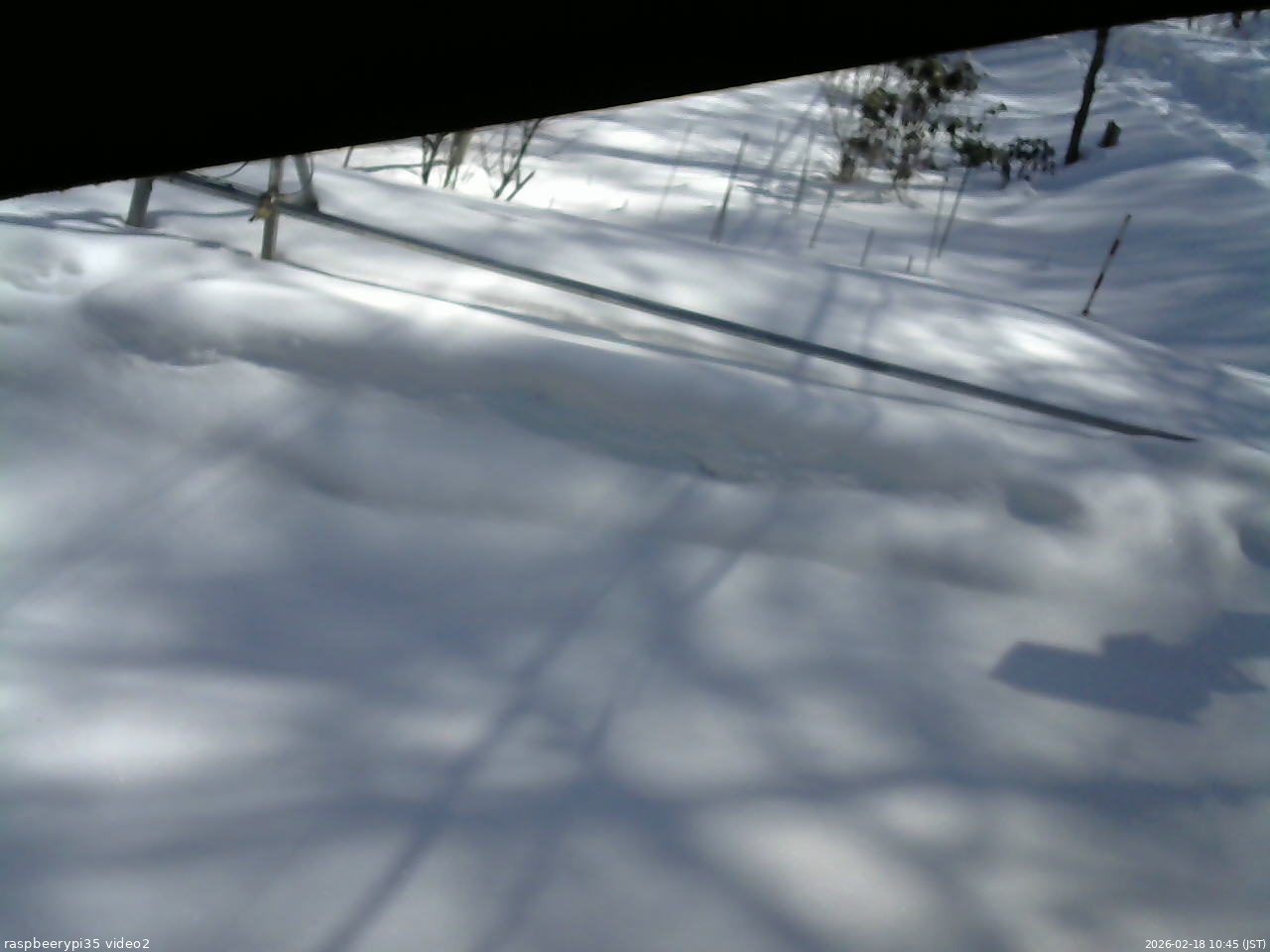 長野県菅平高原 ゆたか山荘 駐車場 2026/02/18 10:45
